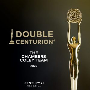 Gary Chambers The Chambers Coley Team Century 21 Trident Realty Double Centurion Award